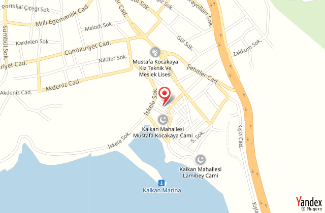 Zinbad hotel harita, map