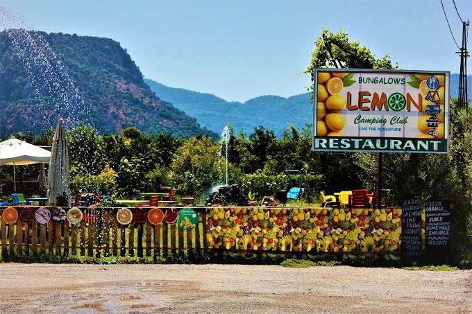 Dalyan Lemon Camping Restaurant Bungalows