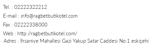 Rabet Hotel telefon numaralar, faks, e-mail, posta adresi ve iletiim bilgileri