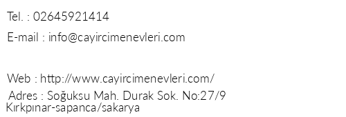 ayr imen Evleri telefon numaralar, faks, e-mail, posta adresi ve iletiim bilgileri