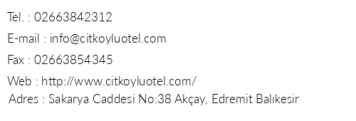 itkyl Otel & Apart telefon numaralar, faks, e-mail, posta adresi ve iletiim bilgileri