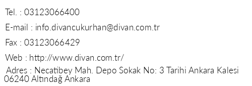 Divan ukurhan telefon numaralar, faks, e-mail, posta adresi ve iletiim bilgileri
