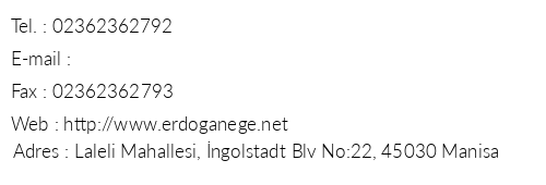 Erdoan Ege Pansiyon telefon numaralar, faks, e-mail, posta adresi ve iletiim bilgileri