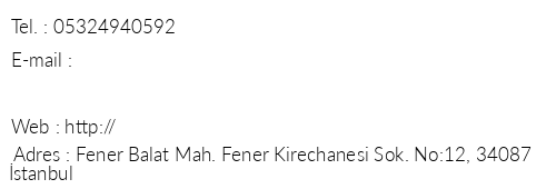 Fanaraki Apart Hotel telefon numaralar, faks, e-mail, posta adresi ve iletiim bilgileri