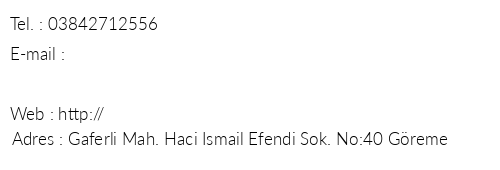 Gaferli Stone House telefon numaralar, faks, e-mail, posta adresi ve iletiim bilgileri