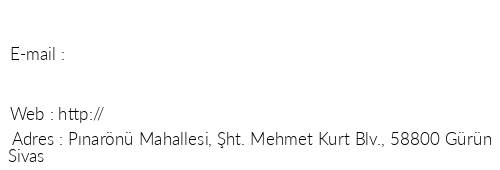 Grn Hanmlar Evi telefon numaralar, faks, e-mail, posta adresi ve iletiim bilgileri