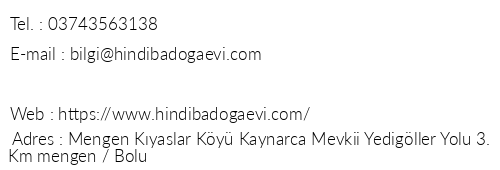 Hindiba Doa Evi telefon numaralar, faks, e-mail, posta adresi ve iletiim bilgileri