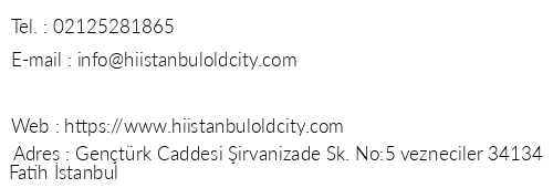 Holiday nn stanbul Old City telefon numaralar, faks, e-mail, posta adresi ve iletiim bilgileri