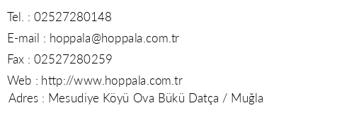 Hoppala Pansiyon telefon numaralar, faks, e-mail, posta adresi ve iletiim bilgileri