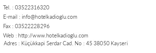 Hotel Kadolu telefon numaralar, faks, e-mail, posta adresi ve iletiim bilgileri