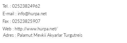 Hrpa Akyarlar Tatil Sitesi telefon numaralar, faks, e-mail, posta adresi ve iletiim bilgileri