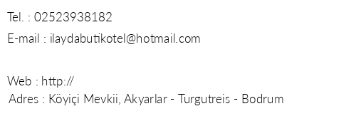 layda Hotel telefon numaralar, faks, e-mail, posta adresi ve iletiim bilgileri