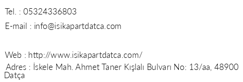 Ik Apart Data telefon numaralar, faks, e-mail, posta adresi ve iletiim bilgileri