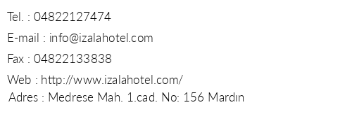 zala Hotel telefon numaralar, faks, e-mail, posta adresi ve iletiim bilgileri