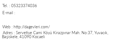Karaca Da Evleri telefon numaralar, faks, e-mail, posta adresi ve iletiim bilgileri