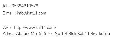Kat 11 telefon numaralar, faks, e-mail, posta adresi ve iletiim bilgileri