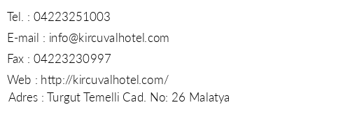 Kruval Hotel telefon numaralar, faks, e-mail, posta adresi ve iletiim bilgileri