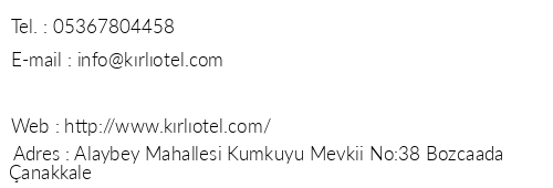 Krl Hotel telefon numaralar, faks, e-mail, posta adresi ve iletiim bilgileri