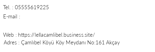 Lella amlbel telefon numaralar, faks, e-mail, posta adresi ve iletiim bilgileri