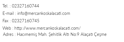 Mercan Kk telefon numaralar, faks, e-mail, posta adresi ve iletiim bilgileri