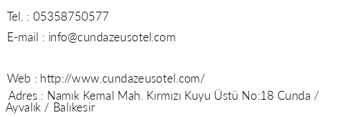 Mr Zeus Otel telefon numaralar, faks, e-mail, posta adresi ve iletiim bilgileri