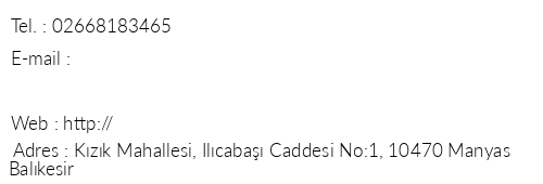 Serpin Manyas Termal Tesisleri telefon numaralar, faks, e-mail, posta adresi ve iletiim bilgileri