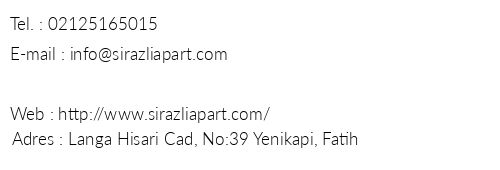 irazl Apart telefon numaralar, faks, e-mail, posta adresi ve iletiim bilgileri