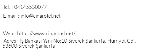 Siverek nar Otel telefon numaralar, faks, e-mail, posta adresi ve iletiim bilgileri