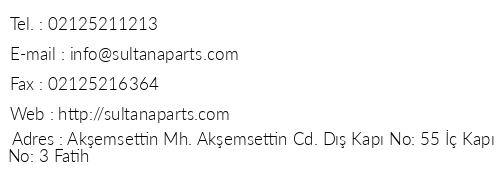 Sultan Aparts telefon numaralar, faks, e-mail, posta adresi ve iletiim bilgileri