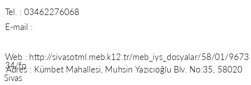 Sultanehir Uygulama Oteli telefon numaralar, faks, e-mail, posta adresi ve iletiim bilgileri