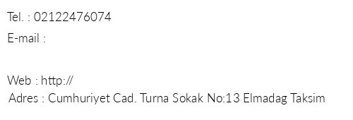 Turna Apart telefon numaralar, faks, e-mail, posta adresi ve iletiim bilgileri