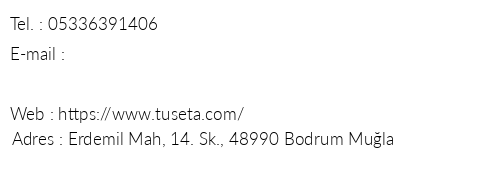 Tuseta Yalkavak Holiday Gardens telefon numaralar, faks, e-mail, posta adresi ve iletiim bilgileri