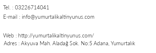 Yumurtalk Altn Yunus Otel telefon numaralar, faks, e-mail, posta adresi ve iletiim bilgileri